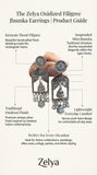Oxidized Temple Jhumka Drop Earrings for Women | Traditional Antique Silver Earrings