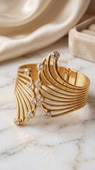 Golden Cuff Bracelet