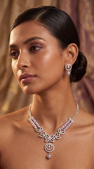 Moonlit Pearl Elegance Necklace Set