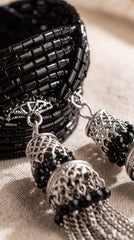 Antique Black Statement Bracelet