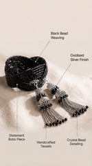 Antique Black Statement Bracelet