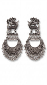 Noor Oxidised Jhumkas