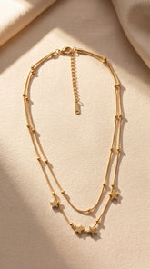 Lunéa Layered Charm Necklace