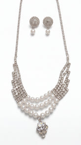 Celeste Pearl Luxe Necklace Set