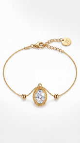 Celeste Charm Gold Anklet