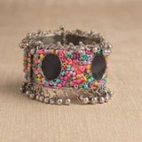 Multicolor Beaded Oxidised Bracelet