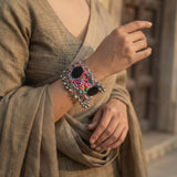 Multicolor Beaded Oxidised Bracelet