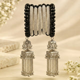 Oxidised Zariya Tassel Bracelet
