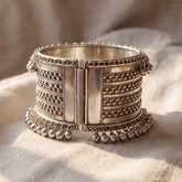 Premium Oxidised Statement Bracelet