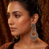 Noor Oxidised Jhumkas