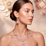Rosé Pearl Luxe Necklace Set