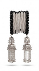 Oxidised Zariya Tassel Bracelet