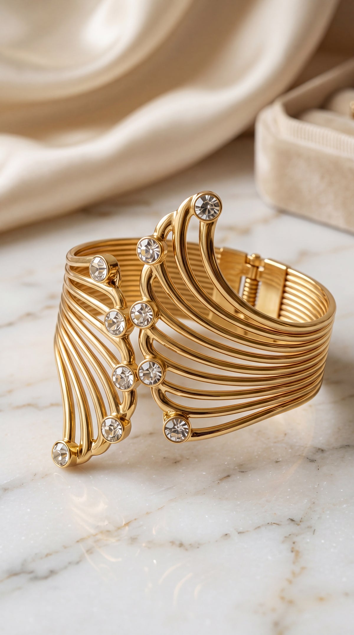 Golden Cuff Bracelet