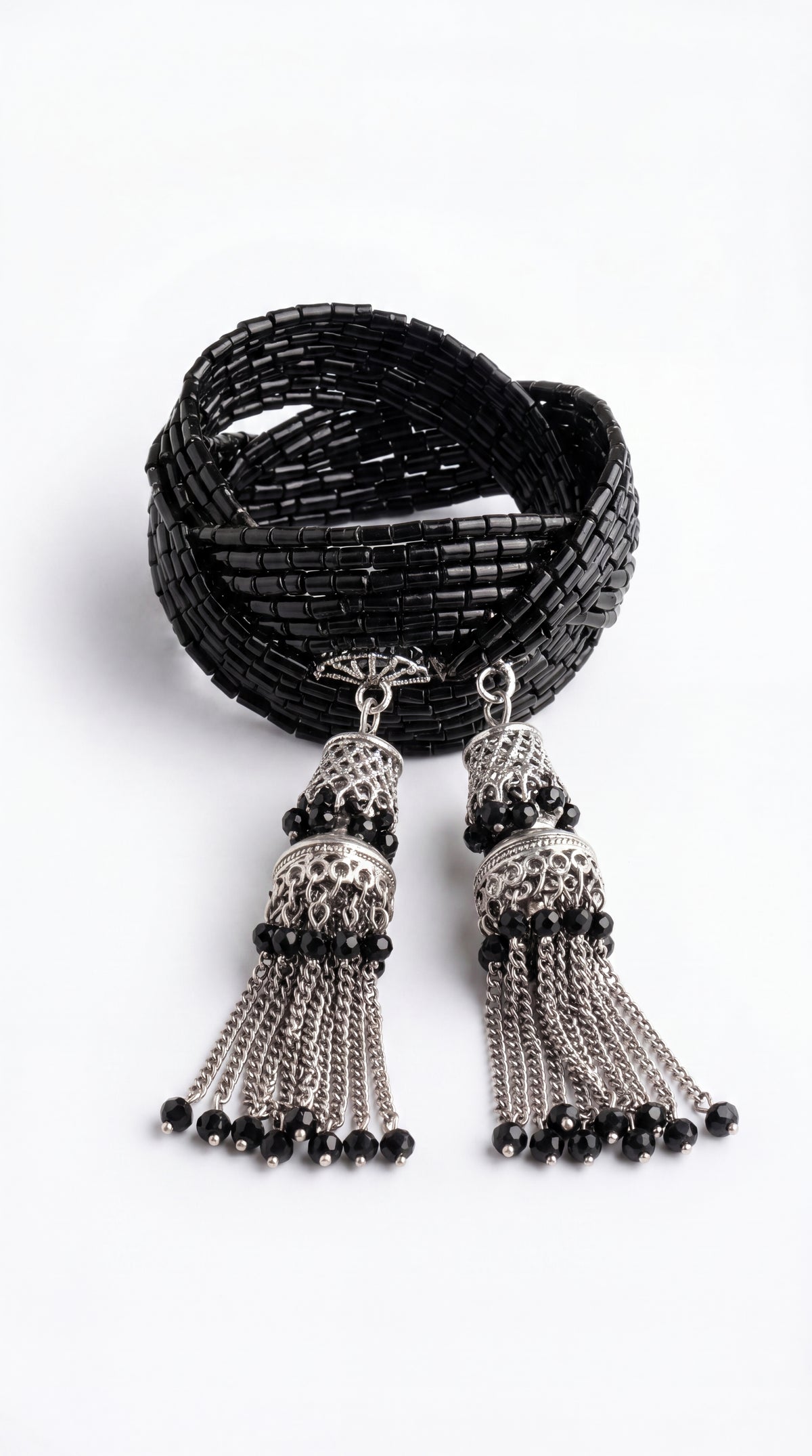 Antique Black Statement Bracelet