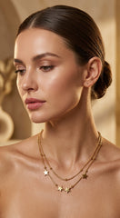Lunéa Layered Charm Necklace