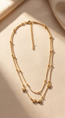 Lunéa Layered Charm Necklace