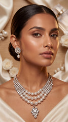 Celeste Pearl Luxe Necklace Set