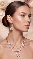 Rosé Pearl Luxe Necklace Set