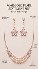Rosé Pearl Luxe Necklace Set