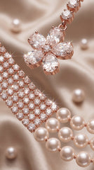 Rosé Pearl Luxe Necklace Set