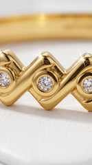 Aurora Luxe Crystal Gold Bracelet