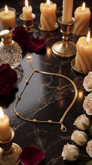 Aurielle Gold Minimal Anklet