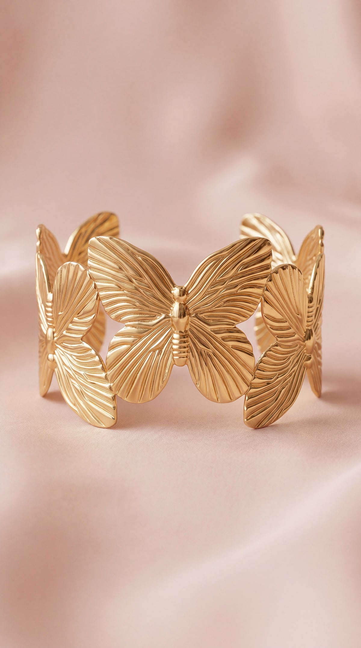 Aurelia Butterfly Cuff Bracelet