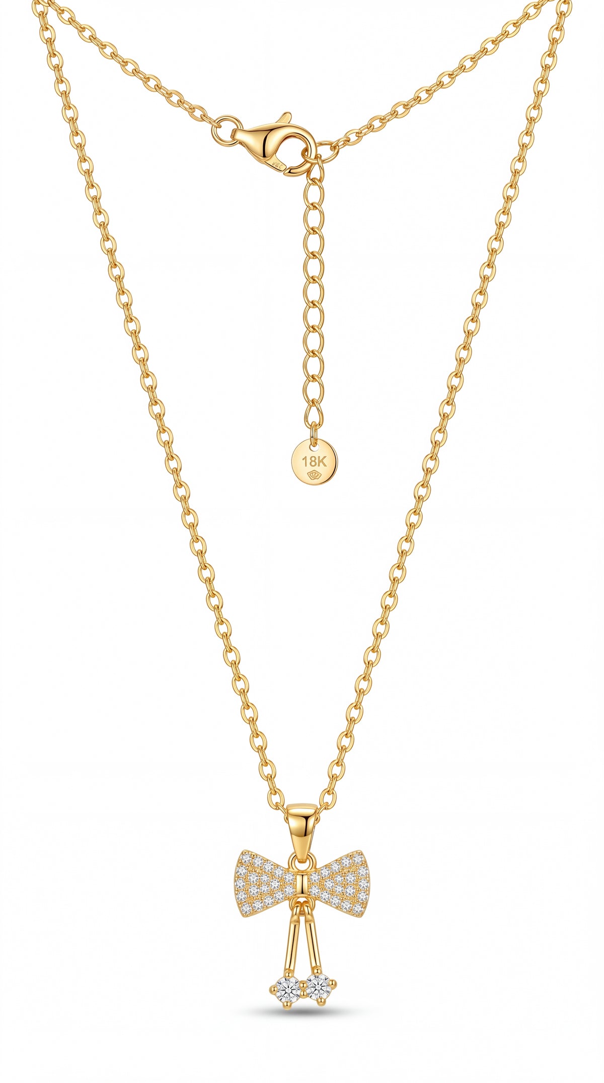 Elarié Butterfly Pearl Necklace