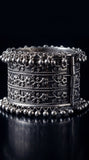 Classic Oxidised Wide Bracelet