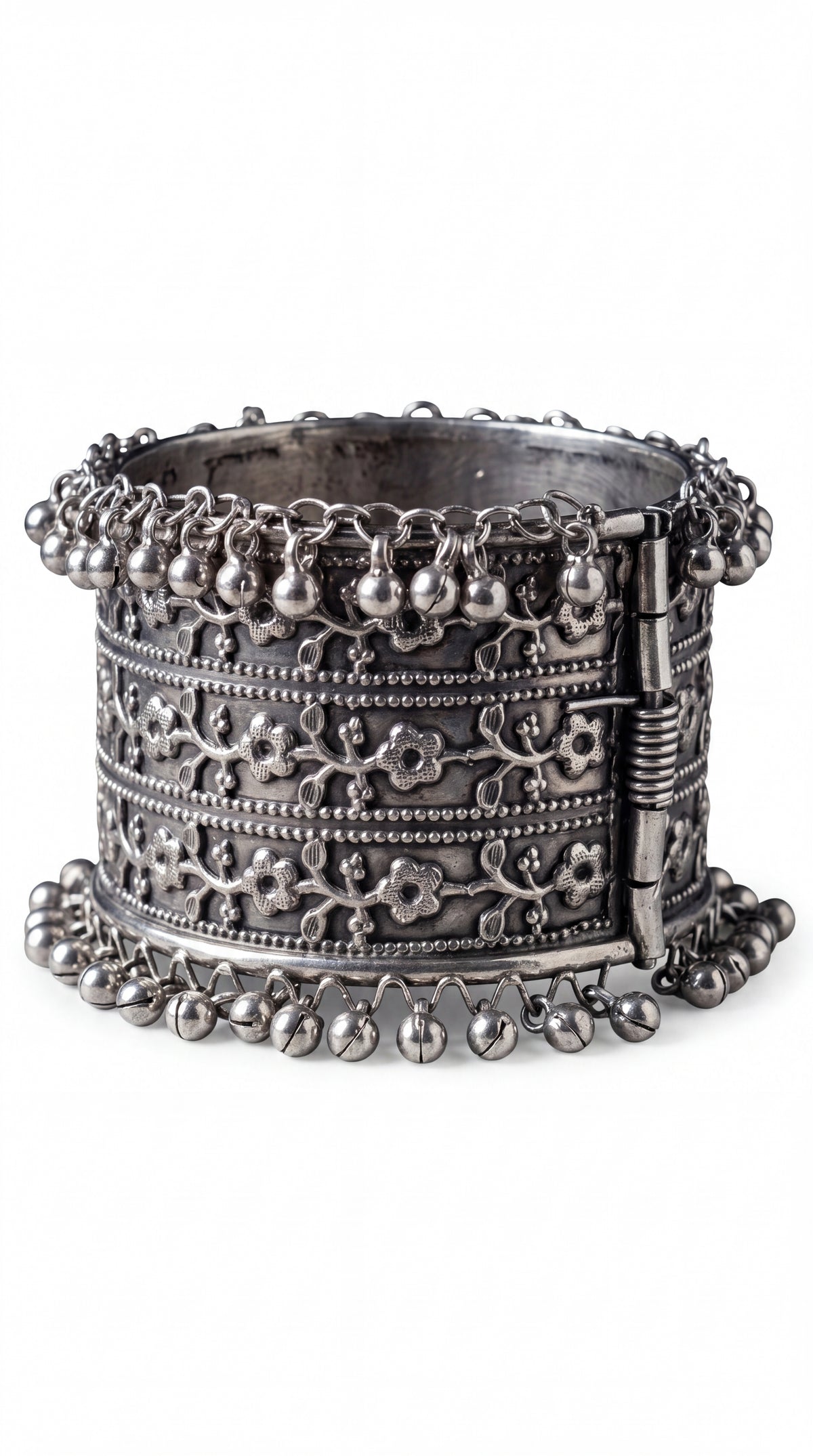 Classic Oxidised Wide Bracelet