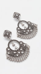 Afiya Oxidised Jhumkas