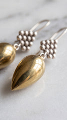 Brass Drop Earrings