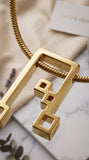 Minimal Bar Pendant Necklace