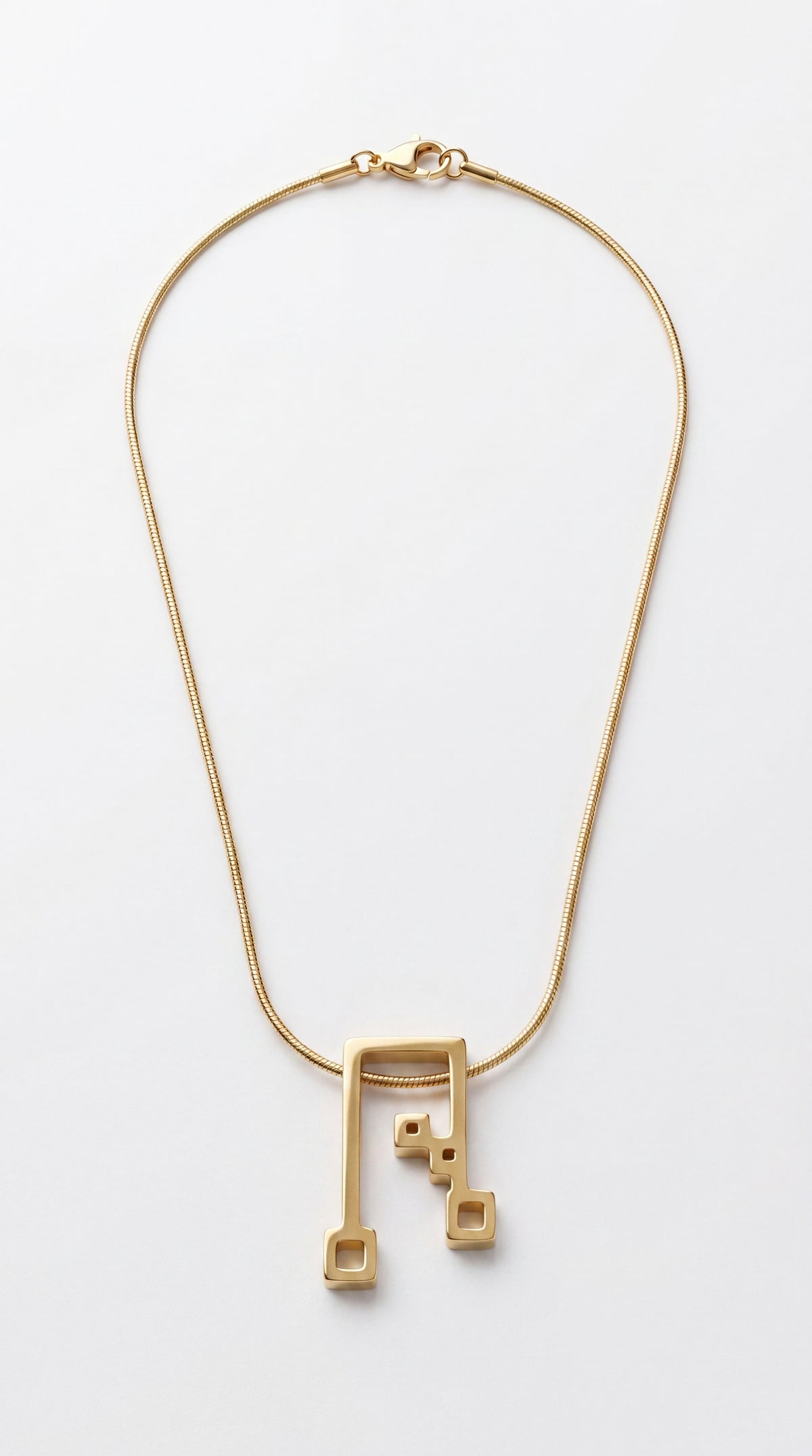 Minimal Bar Pendant Necklace