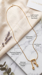 Minimal Bar Pendant Necklace