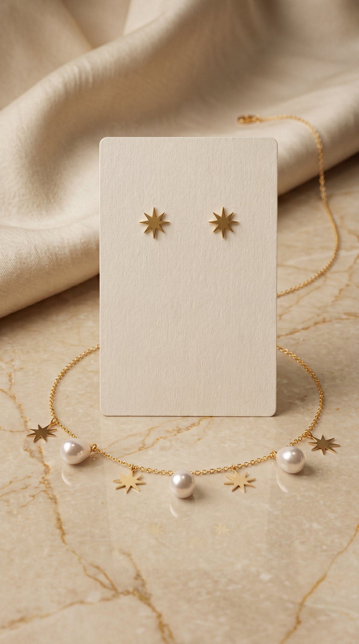 Star Pearl Necklace