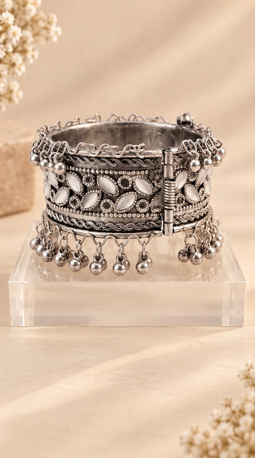 Liora Oxidised Bracelet