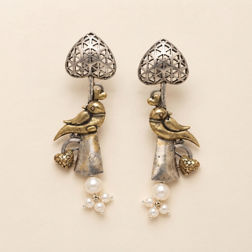 Bird Statement Earrings
