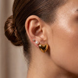 Luna Trio Korean Earring Set  (3 Pairs)