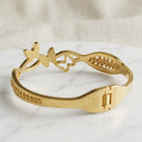 Golden Butterfly Bracelet